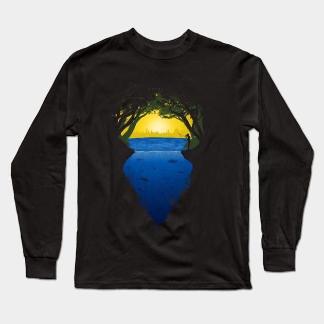 Brasil Long Sleeve T-Shirt by yurilobo